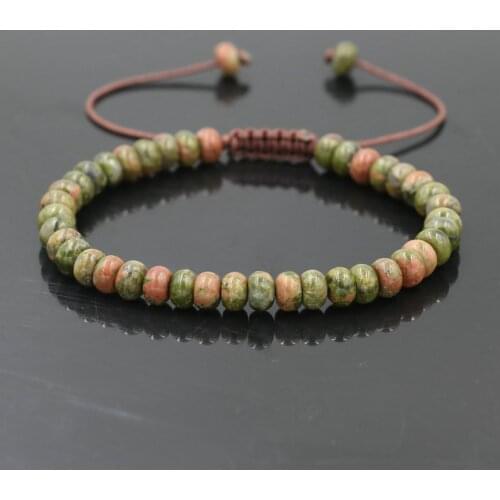 Fashion Natural Stone Bracelet Men Women Abacus Beads Chakra Bracelet For Couples Girls Lucky Charm Jewelry Gift Bileklik