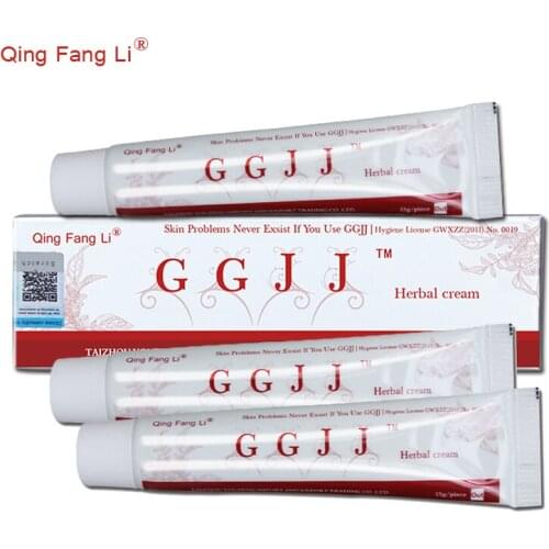 Dropshipping GGJJ Skin Psoriasis Cream Dermatitis Eczematoid Eczema Ointment Treatment Psoriasis Cream Skin Care Cream