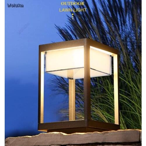 LED outdoor modern minimalist waterproof lawn lamp garden garden park lighting road column headlight CD50 W07