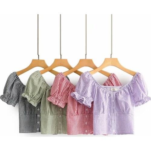 Блузки на пуговицах Liva girl China At AliExpress