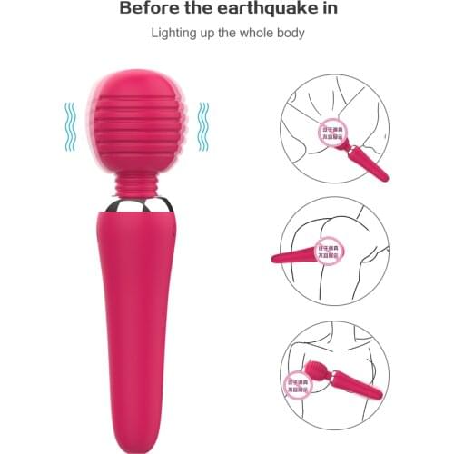 Powerful Magic Wand Vibrators for women Big AV Stick Female G Spot Massager Clitoris Stimulator Adult Sex Toys for Woman Dildo