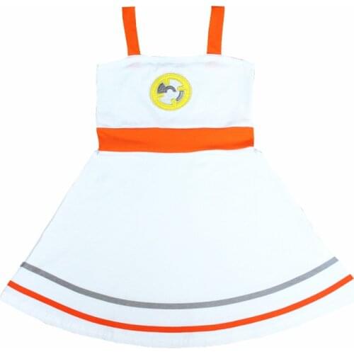 Birthday 2020 Girls Summer Princess Dress Blue Party Cosply Dress Girls Cotton Lace Dress Kids Dress