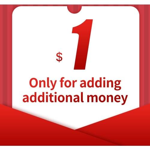 Only for adding additional Postage difference