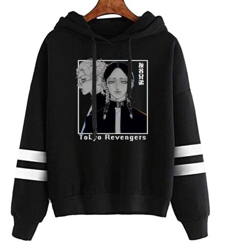Haitani Rindo Haitani Ran Tokyo Revengers Hoodies Women Aesthetic Oversized Sweatshirts Men Unisex Long Sleeve Clothes Anime