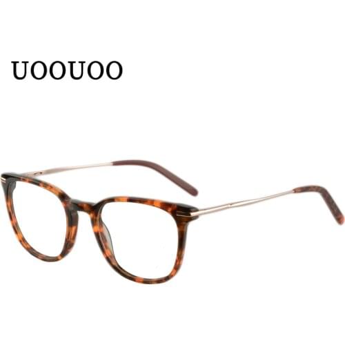 UOOUOO Brand Progressive Multifocal Reading Glasses men woman anti blue light acetate optical frame prescription eyewear RD639