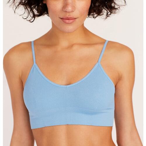 Women Sexy Crop Tops Bra Tube Top Female Streetwear Sleeveless Seamless Sports Bra Crop Camis Top Tee Bandeau Top Basic Tank