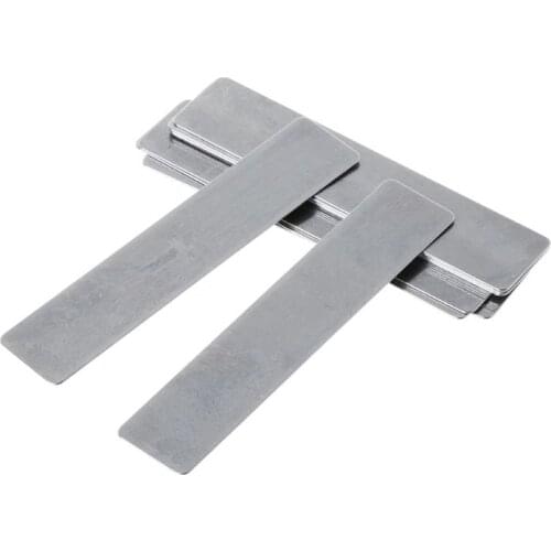 10pcs / Lot for Piston Compressor Valve High Quality Valve Plate 11*57mm Shrapnel Gasket Air Compressor Spare Paper