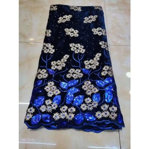 African Sequin Lace Fabric Latest Fabric 2021 High Quality Lace Fabric Nigeria Tulle Lace Fabric FJ41351