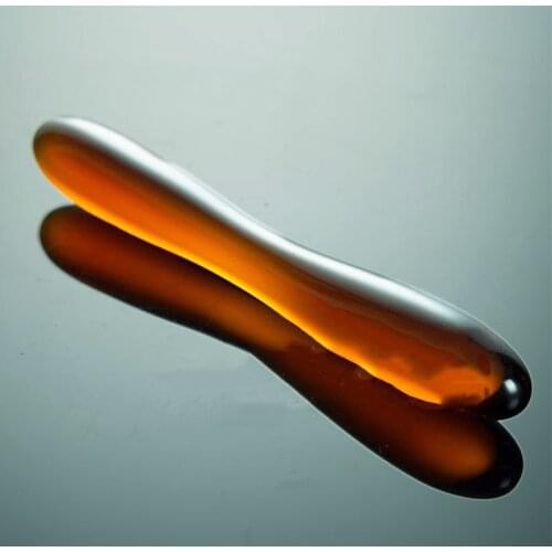 18cm Glass anal plug bullet sex toys for women man G SPOT gold anal lesbian gay Stimulating anus BUTT toys Shop