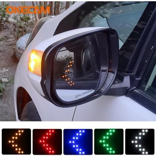 2Pcs Car Rear View Mirror Indicator Turn Signal Light LED For Renault Megane 2 3 Duster Symbol Clio Logan Captur Scenic 2 Trafic