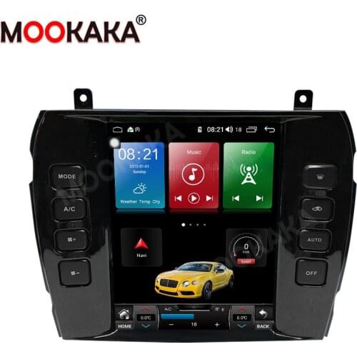 6+128GB Android 10.0 For Jaguar XJ 2004-2008 Car Multimedia Player Auto Stereo Tape Recorder Navigation Head Unit Carplay