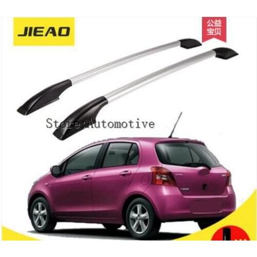 Aluminium Alloy Car Top Roof Rack Pair for Cargo Luggage For Toyota yaris 2008-2013