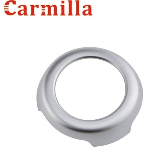 Carmilla ABS Chrome Car Mode Adjustment Mode Refitting Ring Trim Cover Sticker for Ford Everest Endeavour Raider 2015 2016 2017