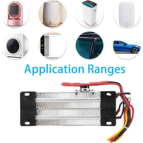 Insulated PTC Heater Electric Ceramic Thermostatic Heating Parts AC 220V 600W 96A2 high heat transfer efficiency