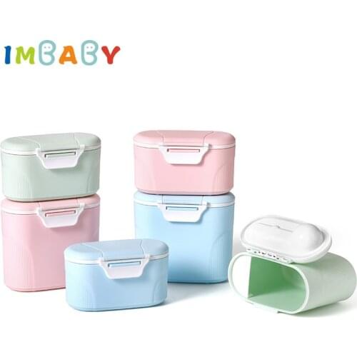 IMBABY baby milk powder container snack container milk box bottle baby milk container baby voeding storage formula storage