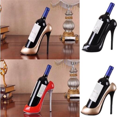 Creative Wine Rack Imitation High Heel Wine Rack Home Decoration Ornaments Wine Bottle Holder Stylish Rack Gift For Kitchen Bar