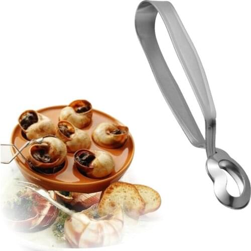 Fashion Stainless Steel French Snail Pliers Clamp Screw Clip Tongs 5pcs/lot