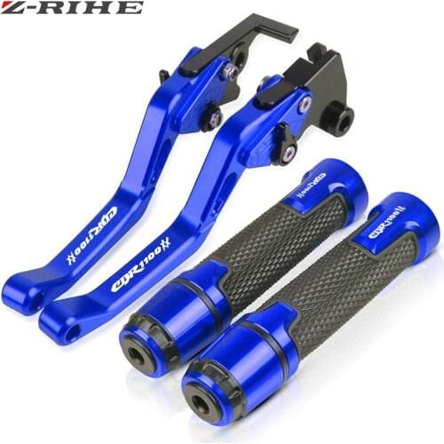 Motorcycle CNC Accessories Adjustable Brake Clutch Lever Handle Hand Grips For Honda CBR 1100XX CBR1100XX Blackbird 1997-2007
