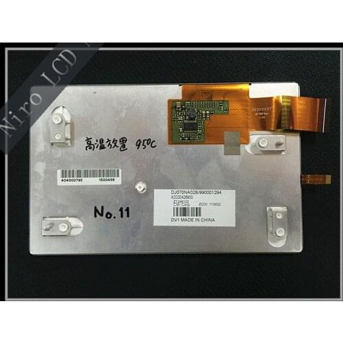 Niro DHL Shipping Brand New Original Car Navigation LCD Display Screen DJ070NA02B LCD Panel For Car Auto Parts