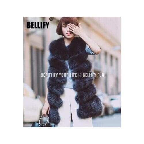 New collections 100/100 natural fox fur vests Gilets , top quality Latest style Sexy V style Women"s fur vest wholesale