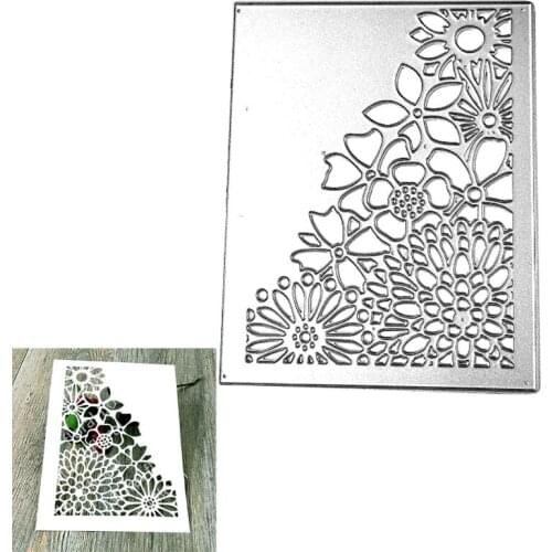 Hollow Flower Metal Cutting Dies Stencil Scrapbooking DIY Album Stamp Paper Card Embossing Decoration Craft
