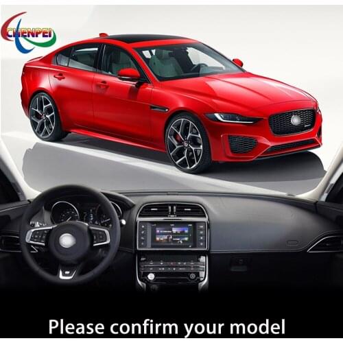 Anti-Slip Anti-UV Mat For Jaguar XE 2015-2020 Dashboard Cover Pad Dashmat Protect Sunshield Pad Car Accessories