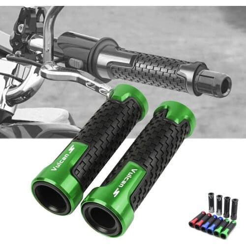 Motorcycle Handle Grip Handlebar Grips cover For KAWASAKI VULCAN S 650 VN650 2015 2016 2017 2018 2019 Accessories