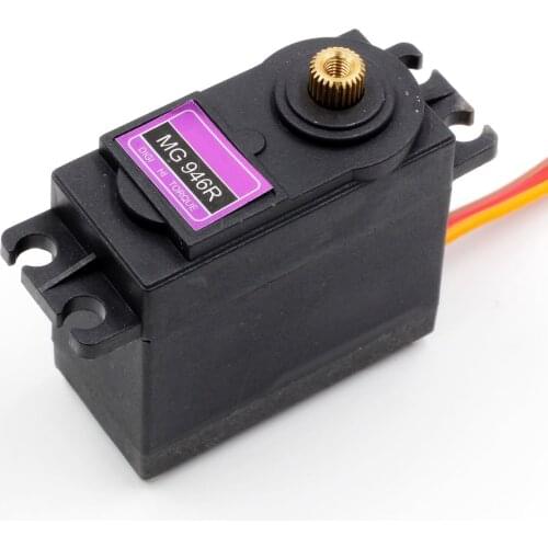 13kg High Torque Servos Digital MG945 MG946R Servo Metal Main Gear Motor for Futaba JR rc Car Helicopter Boat Diy toys 1pcs
