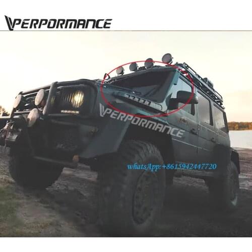 W463 snorkel carbon air intake snorkels for W463 g500 square g63 g65 4X4 cars