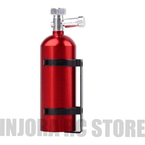 1PCS RC Car 1:10 Fire extinguisher Decoration for 1/10 RC Crawler Axial Wraith SCX10 90046 Tamiya CC01 D90 D110 Traxxas TRX-4