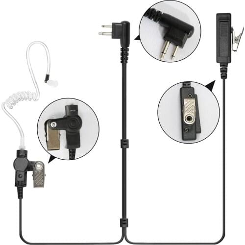 VBLL Earpiece Headphone For Motorola RDU2020 RDU2080D RDU4100 RDU4160D RDU5100 CLS1110 CLS1410 CP150 CP160 CP180 Portable Radio