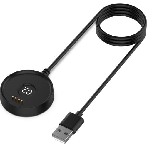 YWTXUAN Suitable for Ticwatch C2 charger adapter USB portable charging cable replacement smart watch charger