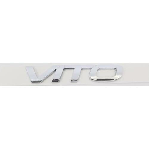 10pcsxABS Plastic VITO Sticker Emblem Badge Logo