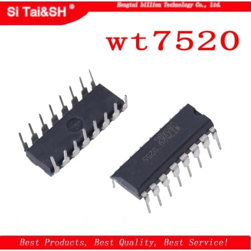 10pcs WT7520 DIP-16P New power management IC