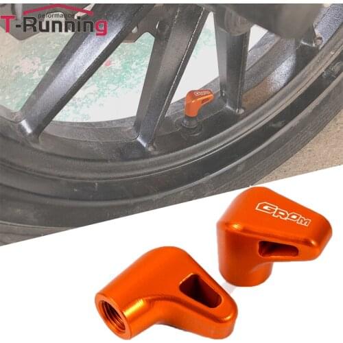 LOGO GROM Motorcycle CNC Wheel Tire Valve Stem Caps Airtight Cover For Honda grom msx125 parts MSX 125 accessories