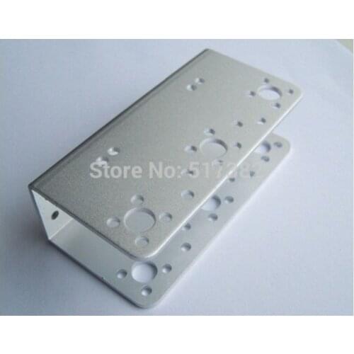 Free shipping 5X Large U Bracket Arduino Robot Waist Mount Robot Servo Mechanical Robot Smart Car Accessories Wholesale Retai