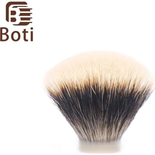 Boti Brush-NC Chubby Badger Hair Knot North China Finest Two Band Badger Hair Knot Fan Shape Shaving Brush Beard Knot