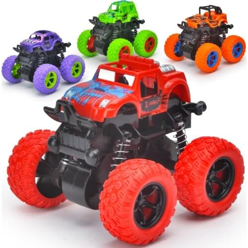 Childrens toys Inertial four-wheel drive off-road vehicle boy toy car model