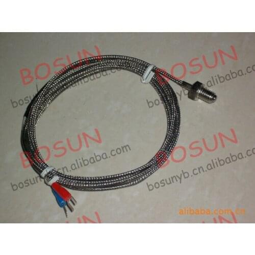 Shielded wire M8 screw pair WRNX-31 thermocouple type K temperature sensor