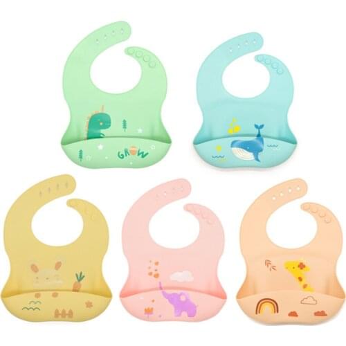 Нагрудники силиконовые для малышек Halilo China At AliExpress