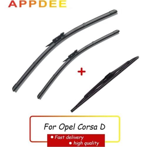 APPDEE LHD Wiper Front Rear Wiper Blades Set For Land Rover Freelander 2 2007-2012