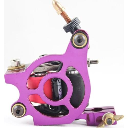 OPHIR Shader Liner Dual-coiled Tattoo Guns Tattoo Machine Motor 8 Wrap Coil Machine Body Tattoo Art _TA017
