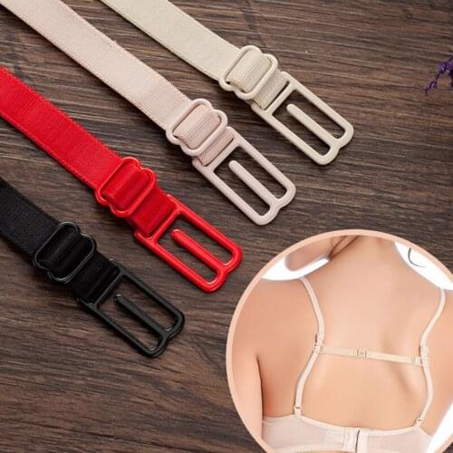 Invisible double shoulder straps non-slip belt buckle shoulder straps bra anti-slip rear chest strap holder adjustable 6 colors
