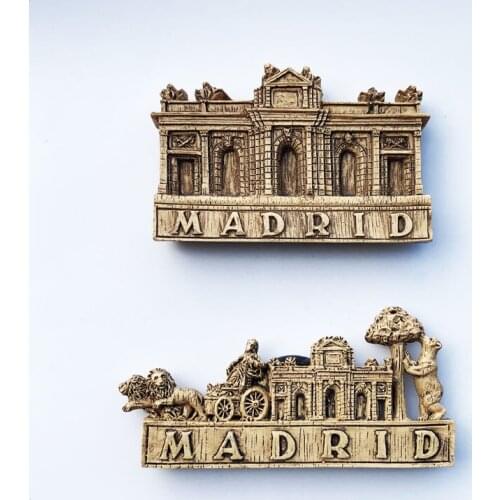 QIQIPP Madrid, Spain, landmarks, tourist attractions, commemorative collections, decorative crafts