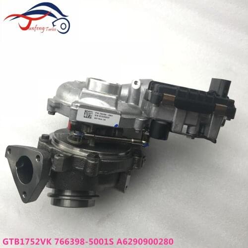 GTB1752VK 766398-5001S A6290900280 OM629 Engine turbo for ML420CDi W164