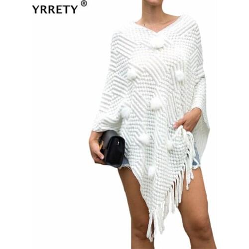 YRRETY Womens Winter Ponchos