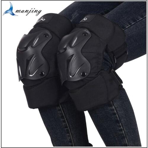 Motorcycle Riding Cycling Knee Armor PP out shell For adults Youth Motorbike Skating Skiing Protection Gear