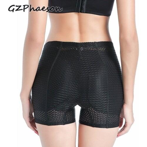 Fake Butt Pads Hip Enhancer Corrective Underwear Push Up Butt Lifter Panties Women Slimming Shaper Pants Middle Waist Shapewear