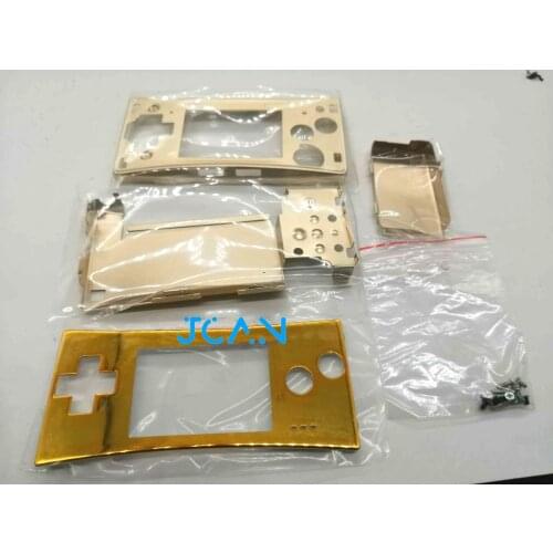 5Colors Metal High Quality Shell Case housing for GameBoy MICRO Console Replacement Cover For GB-M