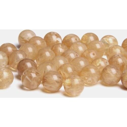 Natural Smokey Watermelon Quartz Crystal stone beads Loose 4 6 8 10 12MM Tourmalines stone Beads For Jewelry Making Accessories